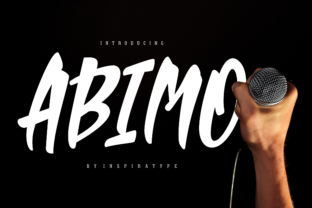 Abimo Font for Creative Design