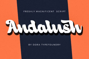 Andalush Font for Creative Web Design