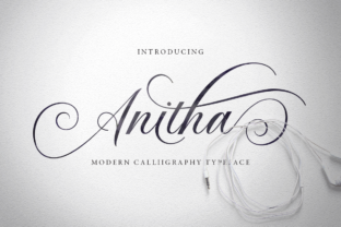 Anitha Font for Web Design