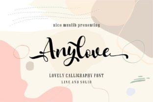 Anylove: Elegant Script Font