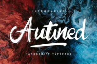 Autined Font for Creative Projects