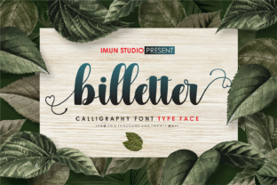 Billetter Font for Web Design