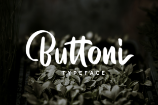 Buttoni Font for Creative Makers