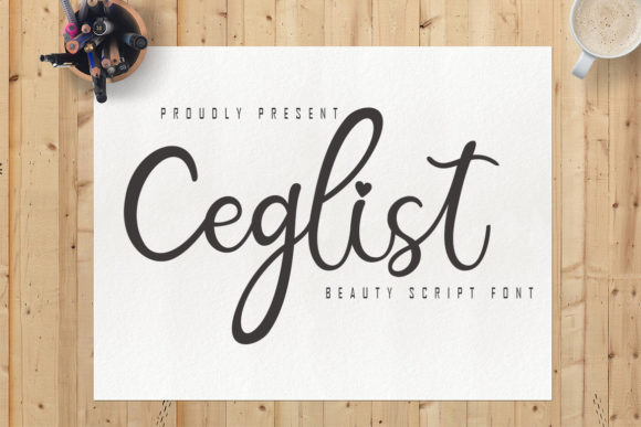 Ceglist Font for Creative Campaigns