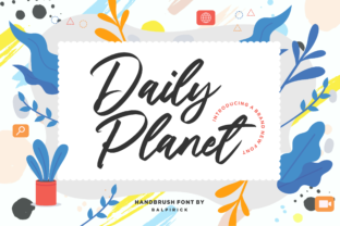 Daily Planet Font for Creative Projects