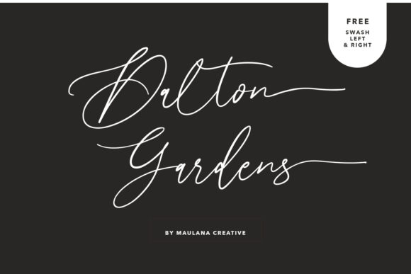 Dalton Gardens Font for Elegant Web Design