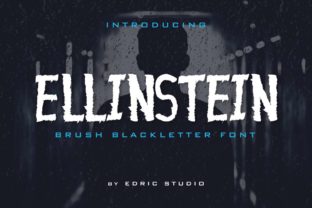 Ellinstein: A Bold Handwritten Font for Business Branding
