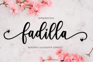Fadilla Font: Elegant Script for Editorial Design