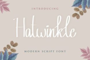Hatwinkle Font: Handwritten Elegance