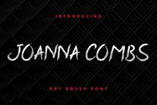 Joanna Combs: A Handwritten Font for Creative Projects