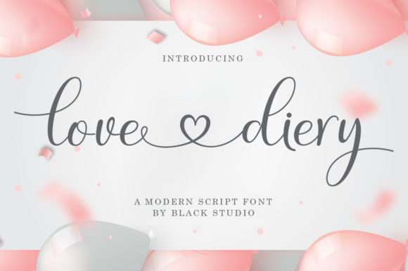 Love Diery Font for Elegant Web Design