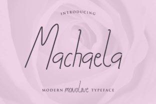 Machaela: A Handwritten Font for Editorial Design