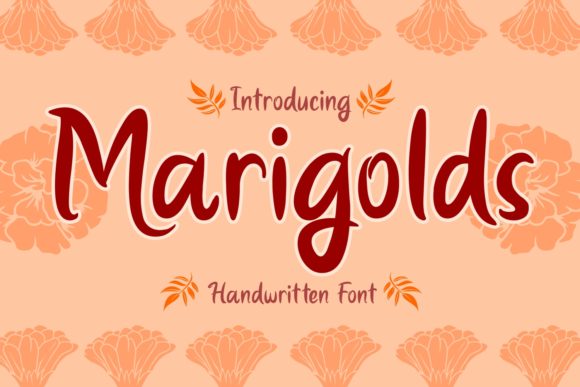 Marigolds Font for Creative Design