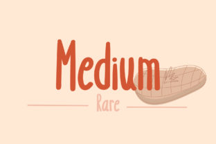 Medium Rare Font for Creative Campaigns