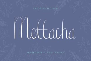 Mettacha Font for Creative Campaigns