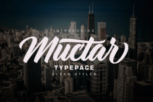 Muctar: Bold Handwritten Font for Creative Projects