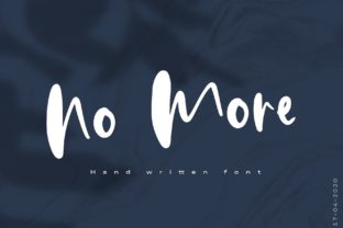 No More Font for Business Branding