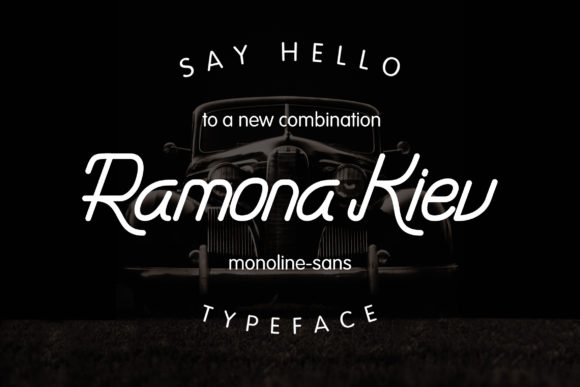 Ramona Kiev Font for Creative Campaigns