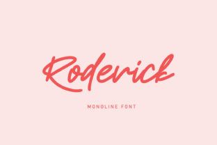 Roderick Font: Elegant Script for Web Design