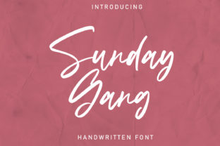 Sunday Gang Font Review