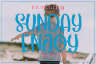 Sundayenjoy Font for Web Design