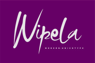 Wipela: Handwritten Font for Creative Makers