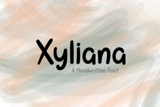Xyliana: A Handwritten Font for Creative Projects